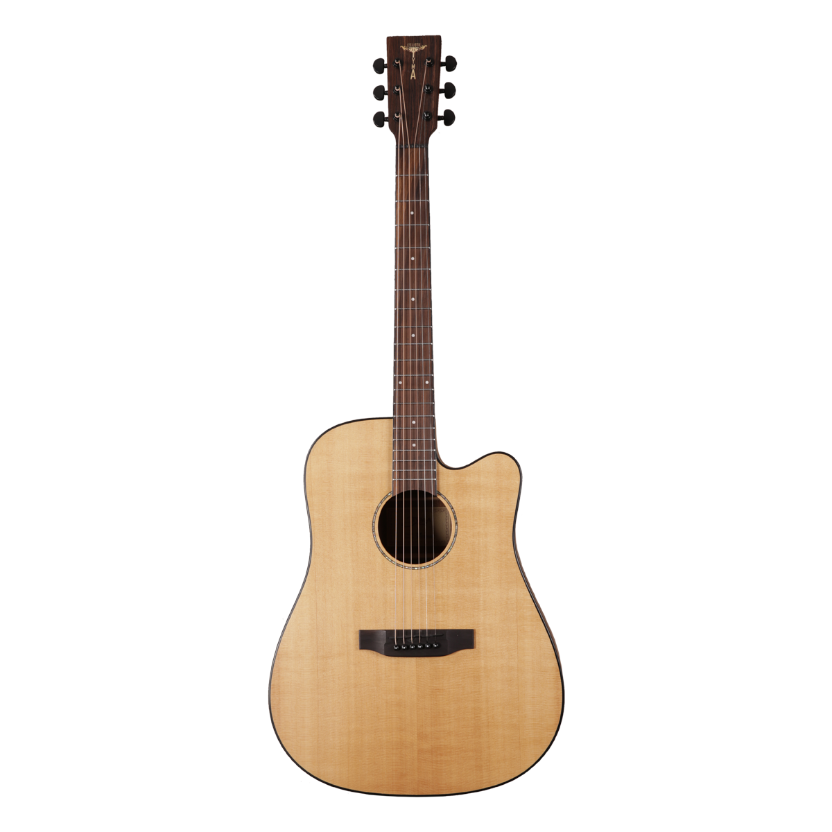 Tyma D-3C NS акустическая гитара в комплекте с аксессуарами  