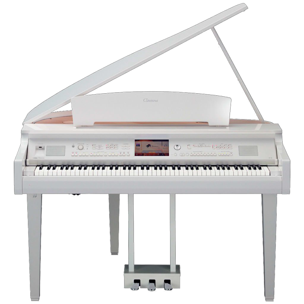 Yamaha CVP-809GPWH Цифровое фортепиано в корпусе кабинетного рояля